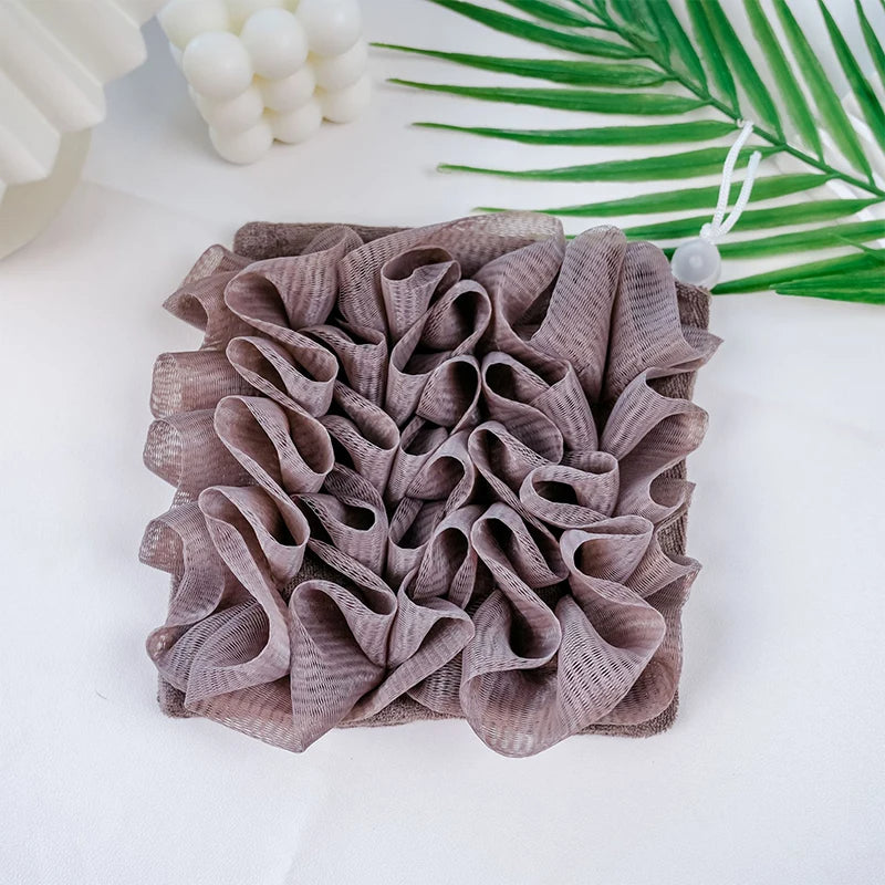 2-In-1 Bath Ball Loofah keeping it bacteria-free
