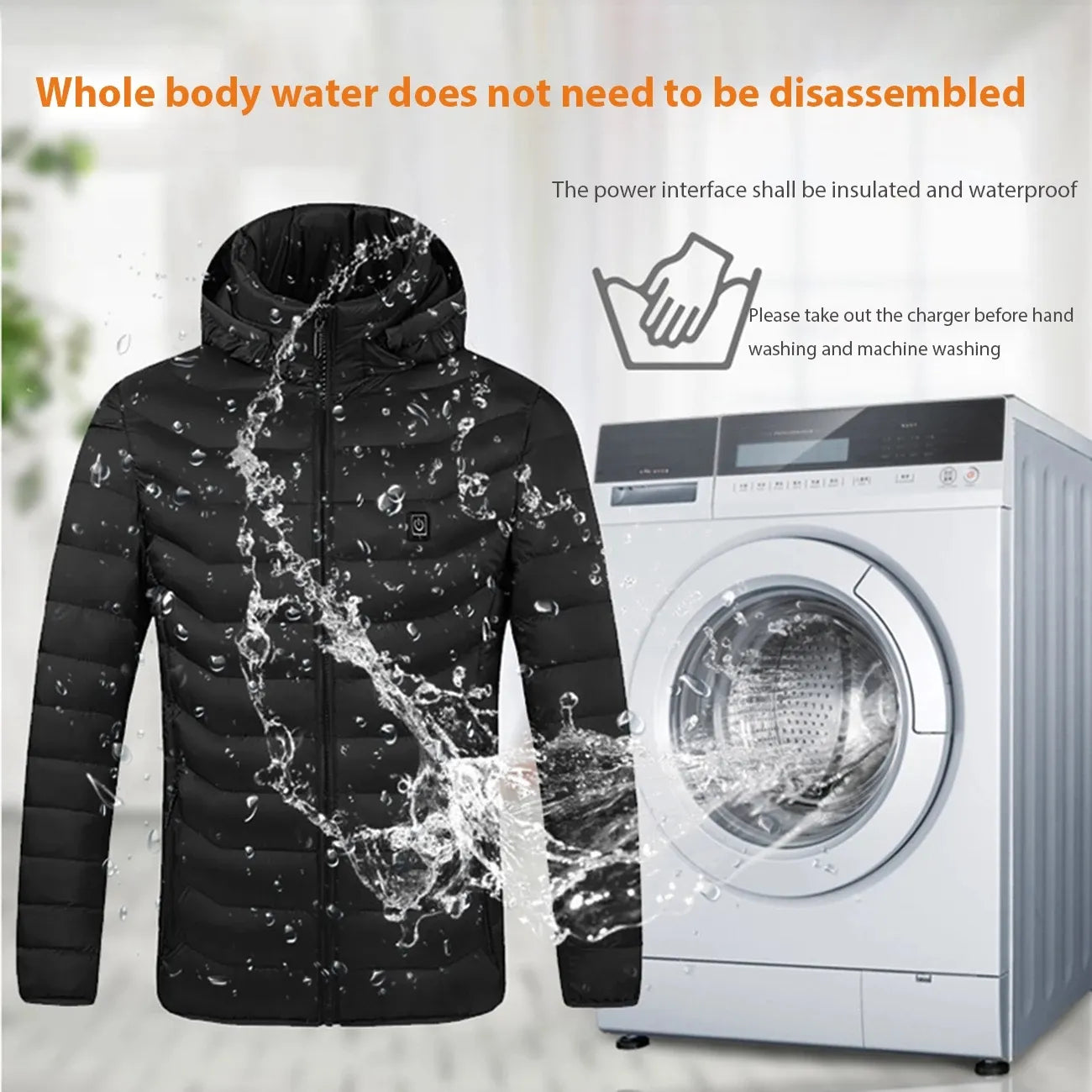 Self Heating Jacket for men and woman