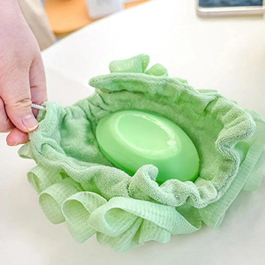 2-In-1 Bath Ball Loofah keeping it bacteria-free