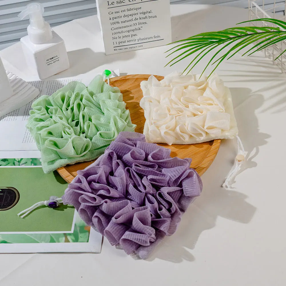 2-In-1 Bath Ball Loofah keeping it bacteria-free