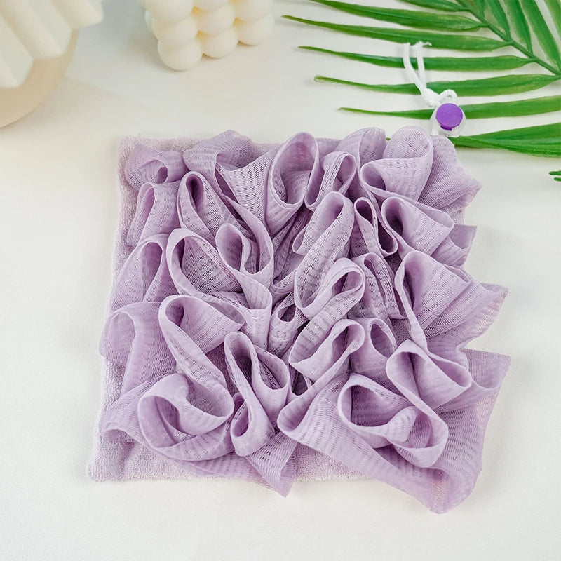 2-In-1 Bath Ball Loofah keeping it bacteria-free