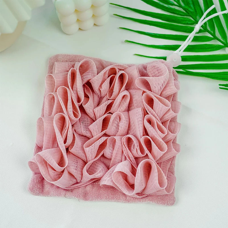 2-In-1 Bath Ball Loofah keeping it bacteria-free