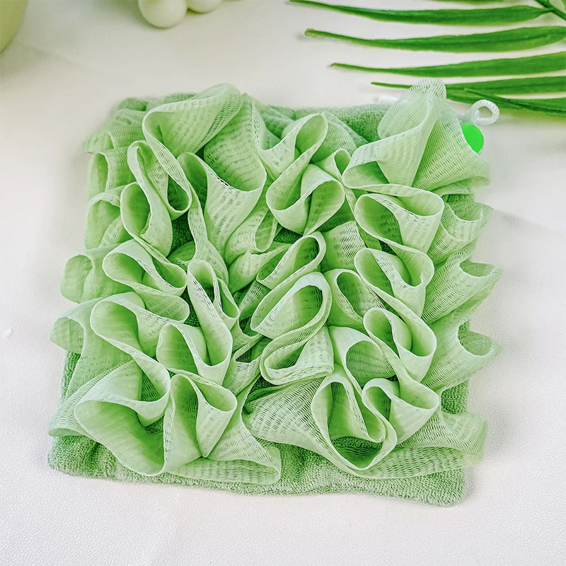 2-In-1 Bath Ball Loofah keeping it bacteria-free